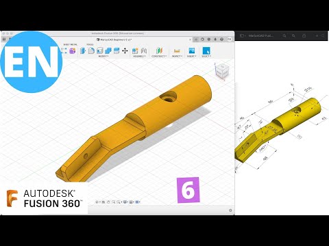 Fusion 360 | Tutorial for Beginners | Exercise 6