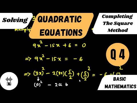 Solving Quadratic Equations Quadratic Formula Method Questions 10