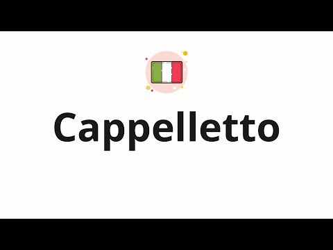 How to pronounce Cappelletto (Milanese specialty Sardella in Italian)