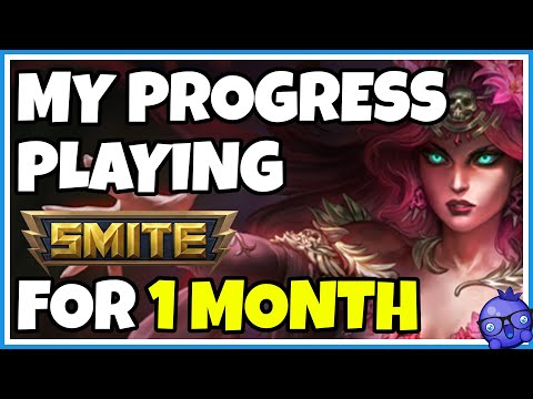 My Mid lane progress after 1 month of Smite - Ranked Conquest