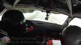 preview picture of video '2013 02 04   Rally Perce Neige 2013   Des Eaux Beland 1  Flagworld'