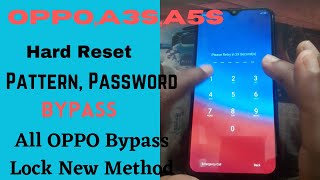 Oppo a5s hard reset pattern pin unlock without pc | Oppo A3s ,A5S Password Lock Remove | OPPO Unlock