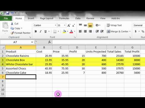 Microsoft Excel Tutorial: A Basic Introduction