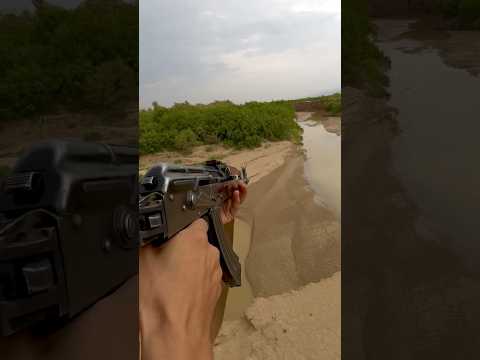 Ak-47 🇷🇺 shoot on sand #shorts #short #trending #pubgmobile #gaming #feed