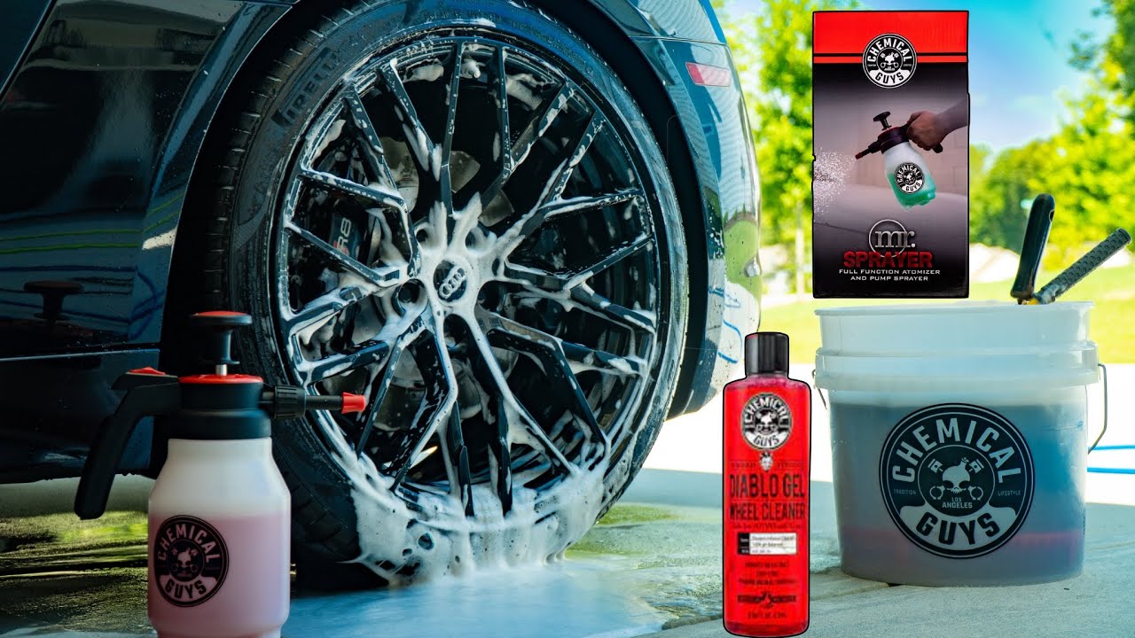 Chemical Guys Diablo Wheel Gel and Mr Sprayer