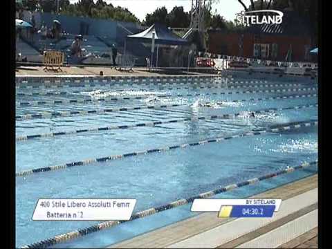 Serie 6 dei 400 Stile Libero  Assoluti Femmine Master - 13 Memorial Andrea Bettiol