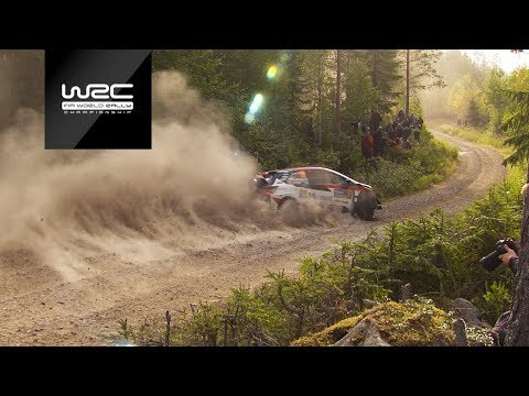 WRC - Neste Rally Finland 2019: Slow-Motion compilation