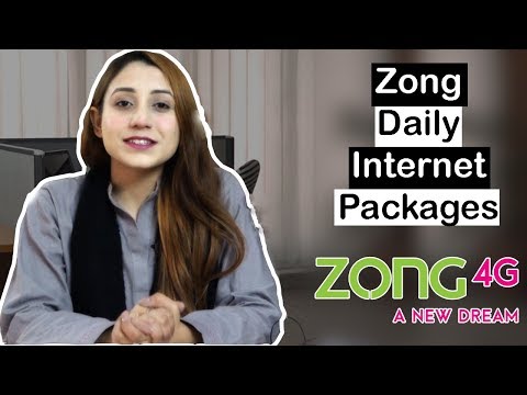 Zong Daily Internet Packages