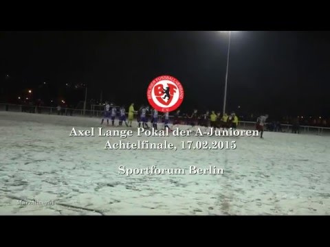 BFC Dynamo-Hertha BSC, Axel Lange Pokal der A-Junioren