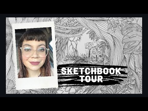 Sketchbook Tour 2019