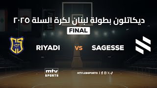 Decathlon Lebanese Basketball Championship 2024-2025 | FINAL - Game 3 - Riyadi vs Sagesse