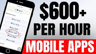 2 Apps That Pay $600 PER HOUR FREE Paypal Money( Make Money Online Today)