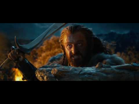 Thorin vs Azog, Eagles vs Wargs - Battle at the burning pines [1080 HD]