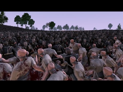 20000 NAZI-ZOMBIES VS 20000 BANDITS - Ultimate Epic Battle Simulator 2 UEBS2