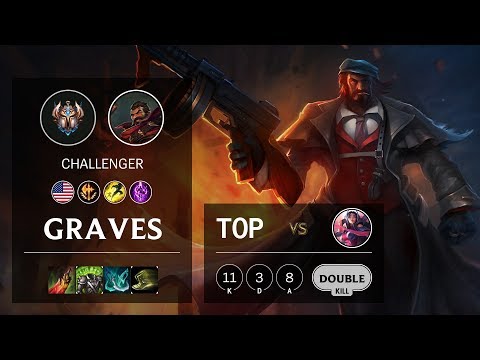 Graves Top vs Irelia - NA Challenger Patch 10.11