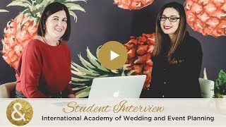 Student Interview: How to Become a Wedding Coordinator