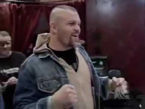 Former UFC champion Chuck Liddell punches pro skater Jason Ellis