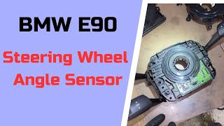 How To Repair Steering Wheel Angle Sensor | BMW E90