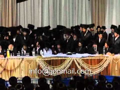 Rachmastrivka Wedding - Kabolas Ponim & Chupa Adar II 5771