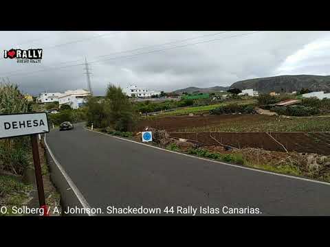 O. Solberg / A. Johnson. Shakedown 44 Rally Islas Canarias.