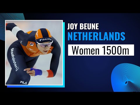 Joy Beune Shines in the 1500m! | Women 1500m | Salt Lake City 2025 | #speedskating