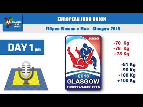 European Judo Open Glasgow 2016 - afternoon
