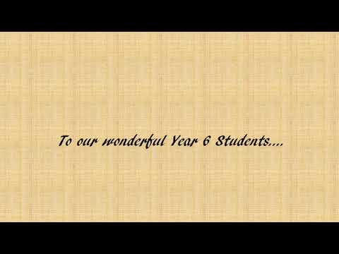 17.07.20 Year 6 - farewell messages
