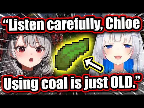 holoyume - VTuber ENG Subs ホロ夢 - Kanata Teaches Chloe About The Power Of Kelp - New Holoserver Minecraft 【ENG Sub Hololive】
