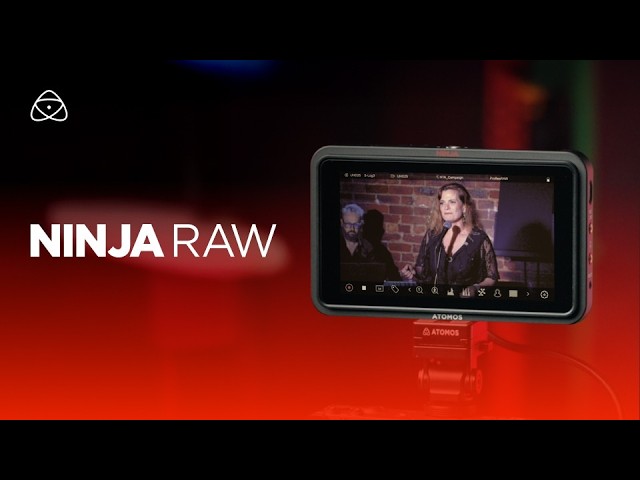 Vidéo ATOMOS NINJA RAW