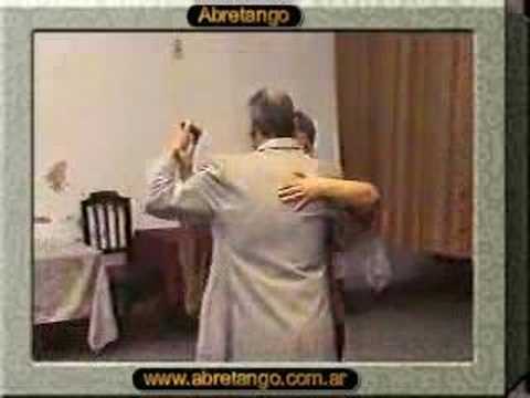  Coca Cartery  and  Osvaldo Cartery  are  dancing  to  the  tango  "  Anselmo Acuna  "