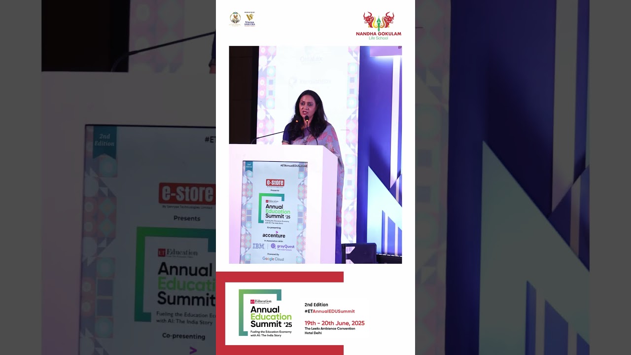 Redefining the Future of Learning for the underprivileged at the #ETAnnualEDUSummit