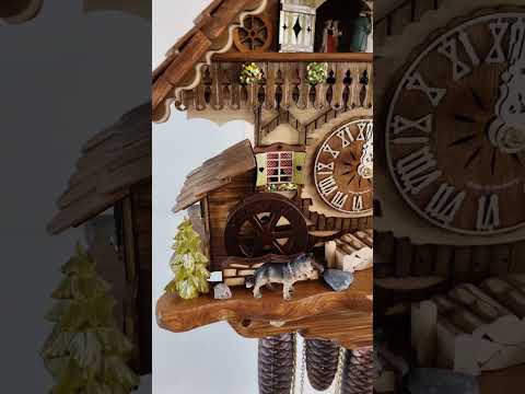 New cuckoo clock range - Hekas woodcutter #cuckooclocks
