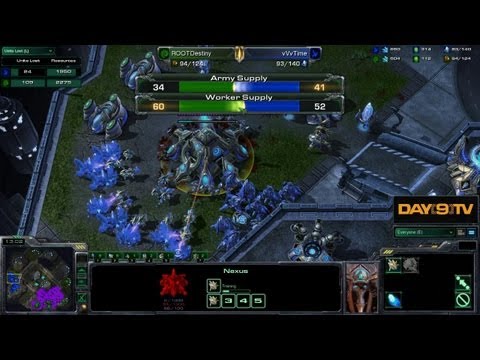 Day[9] Daily #326 P3: Friendday Wednesday w/ Destiny (ZvP)