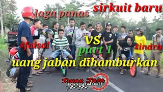 Download lagu Balap liar Bondowoso - taruhan 5 juta  uang luar.nya (jaban) bikin nyesek dan sirkuit baru part 1 mp3