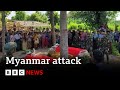 At Least 24 Killed As Army Paraglider Bombs Myanmar Buddhist Festival BBC News