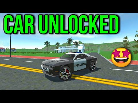 Police Car Unlocked in Car Simulator 2