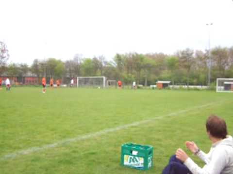 01-05-2010 Katwijk 6 - Koudekerk 2 Doelpunt Jeroen Hogenes 3-5