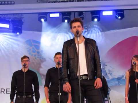 ESCKAZ live in Malmö: Andrius Pojavis (Lithuania) - Something (in Eurovillage)