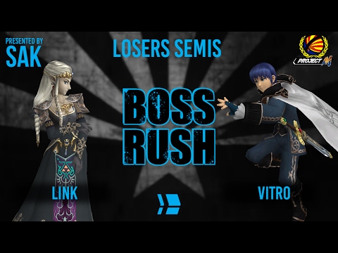 Boss Rush: CL|Vitro (Marth) vs Link (Zelda) Losers Semis