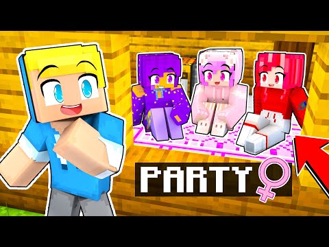 Spio il PARTY PRIVATO delle RAGAZZE su Minecraft!