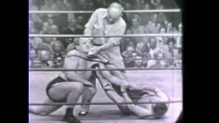 Lord James Blears vs Leo Garibaldi 1950's Wrestling From Hollywood professional wrestling Los Angele