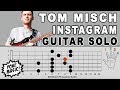 Tom Misch Instagram Guitar Solo Lesson and Music Theory Explanation - Hip Hop & Neo Soul Style
