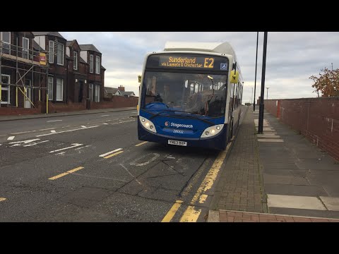 Stagecoach Sunderland E300Gas 28002 on E2 to Sunderland