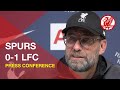 Tottenham 0-1 Liverpool | Jurgen Klopp Press Conference