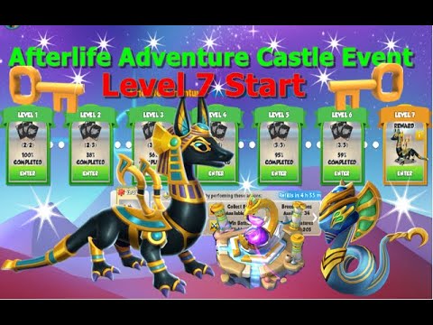 Afterlife Adventure Castle Event | Level 7 Start | Dragon Mania Legends