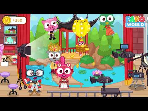 Papo Town Pop Star Video