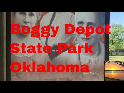 A couple parks in Oklahoma, BOGGY DEPOT State Park