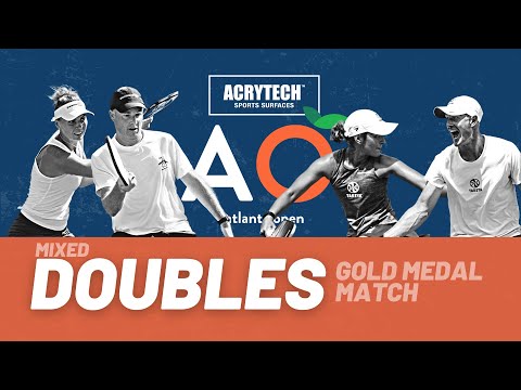 Acrytech Atlanta Open - Mixed Doubles Gold Medal Match -Wright/Kovalova vs Newman/Parenteau