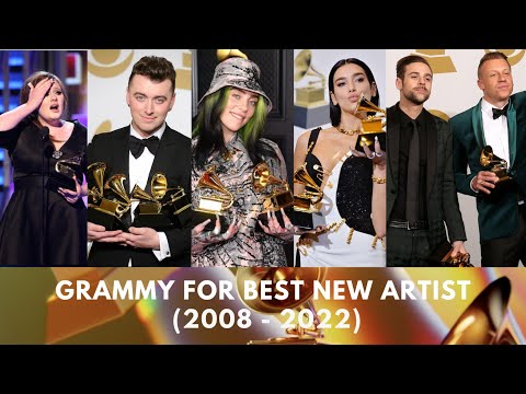 GRAMMY BEST NEW ARTIST SINCE 2008