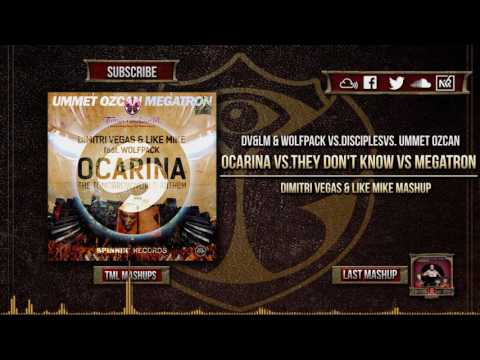 Ocarina vs They Don't Know vs Megatron (DV&LM Mashup)(Tomorrowland 2016)